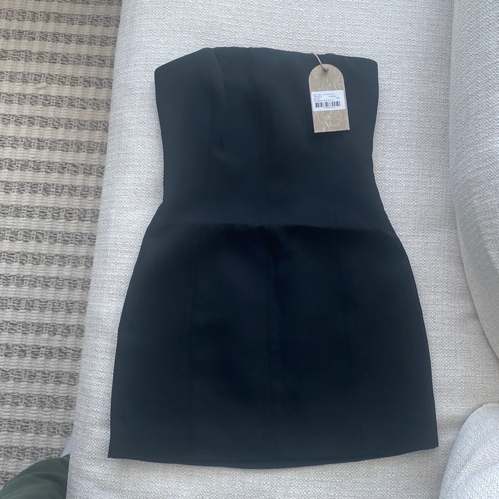 Meshki Maci Crepe Dress in Black XS